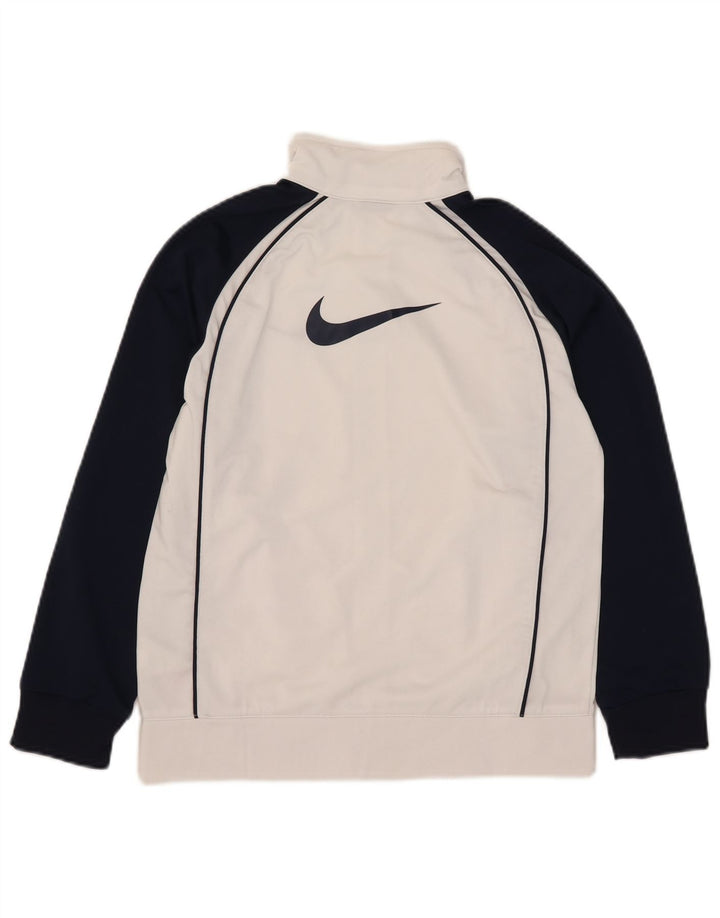 Jaqueta Nike Girls Tracksuit Top 10-11 Anos Médio Branco Colourblock