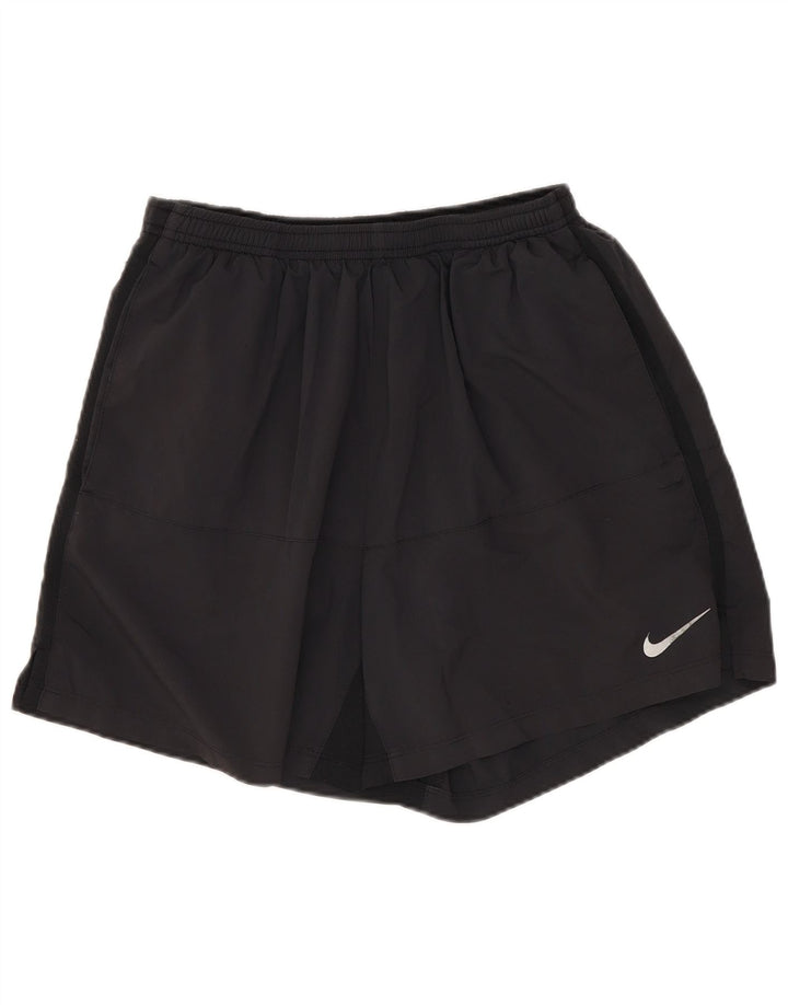 Nike Mens Dri Fit Sport Shorts Médio Preto Poliéster