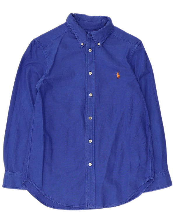 Camisa Ralph Lauren Menino 10-11 Anos Algodão Azul Médio