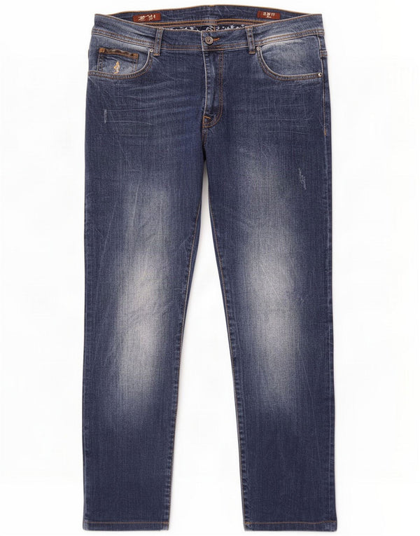 Marlboro Classics Mens Jeans Slim W36 L28 Azul