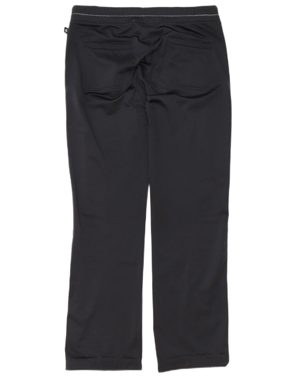 Calça de treino feminina Champion UK 14 grande poliéster preto