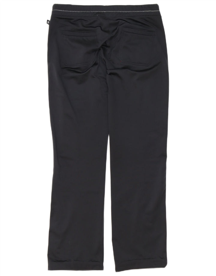 Calça de treino feminina Champion UK 14 grande poliéster preto