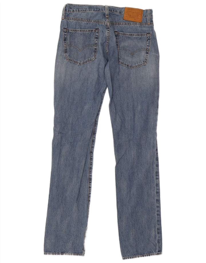 Calça jeans feminina Levi's 511 Slim W31 L34 azul algodão