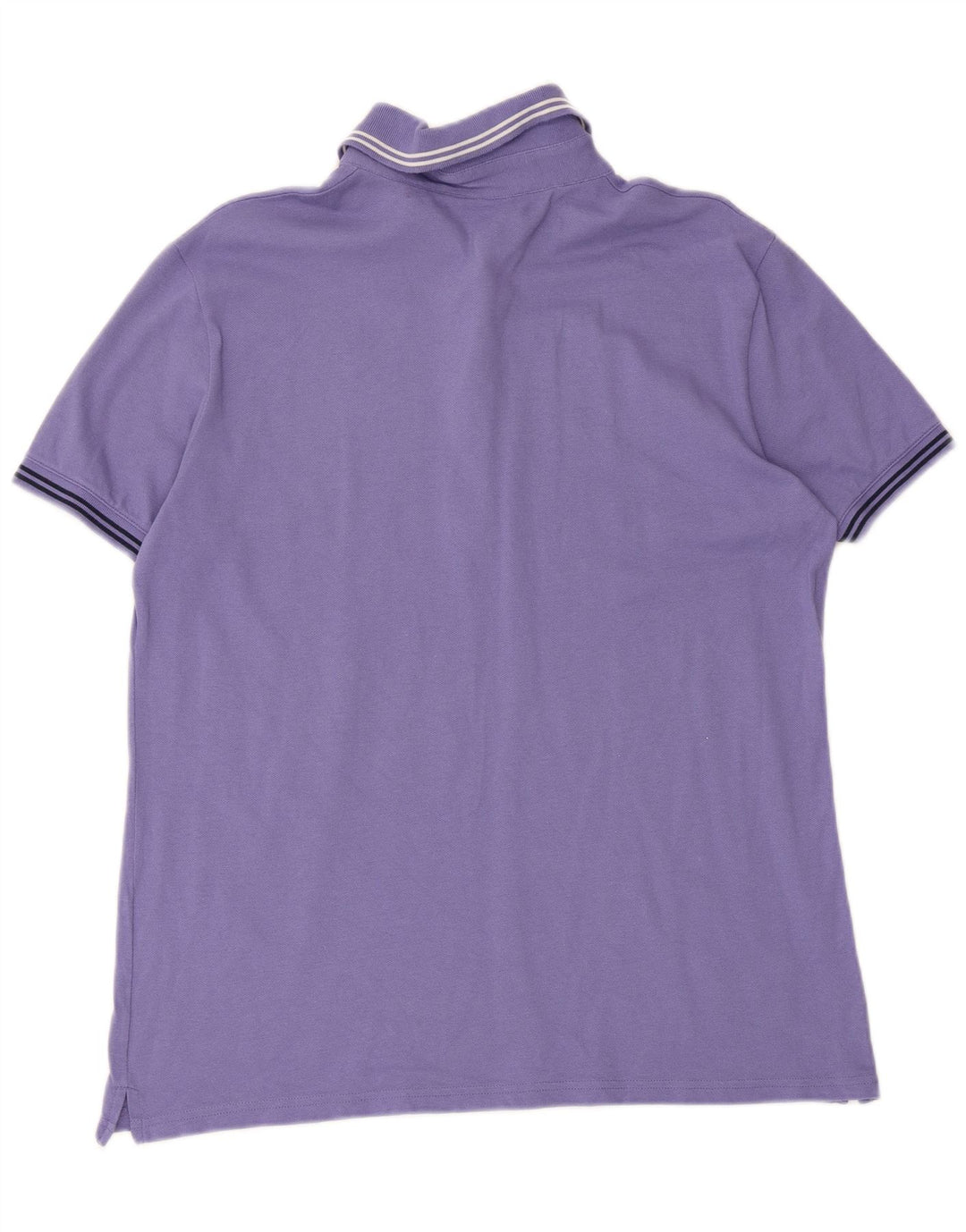 Camisa polo masculina Benetton médio roxo