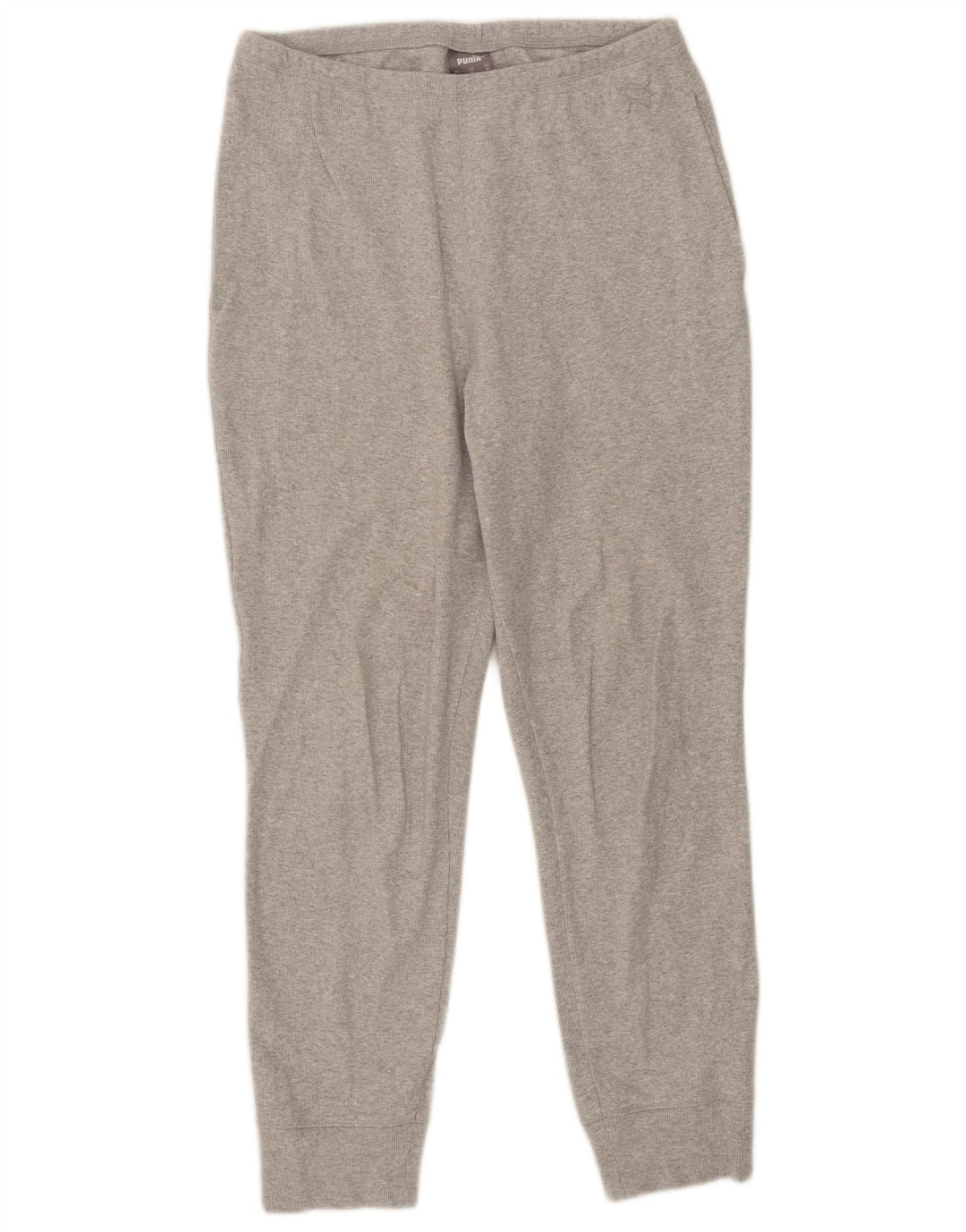Calça de treino feminina Puma Joggers UK 14 cinza médio manchado