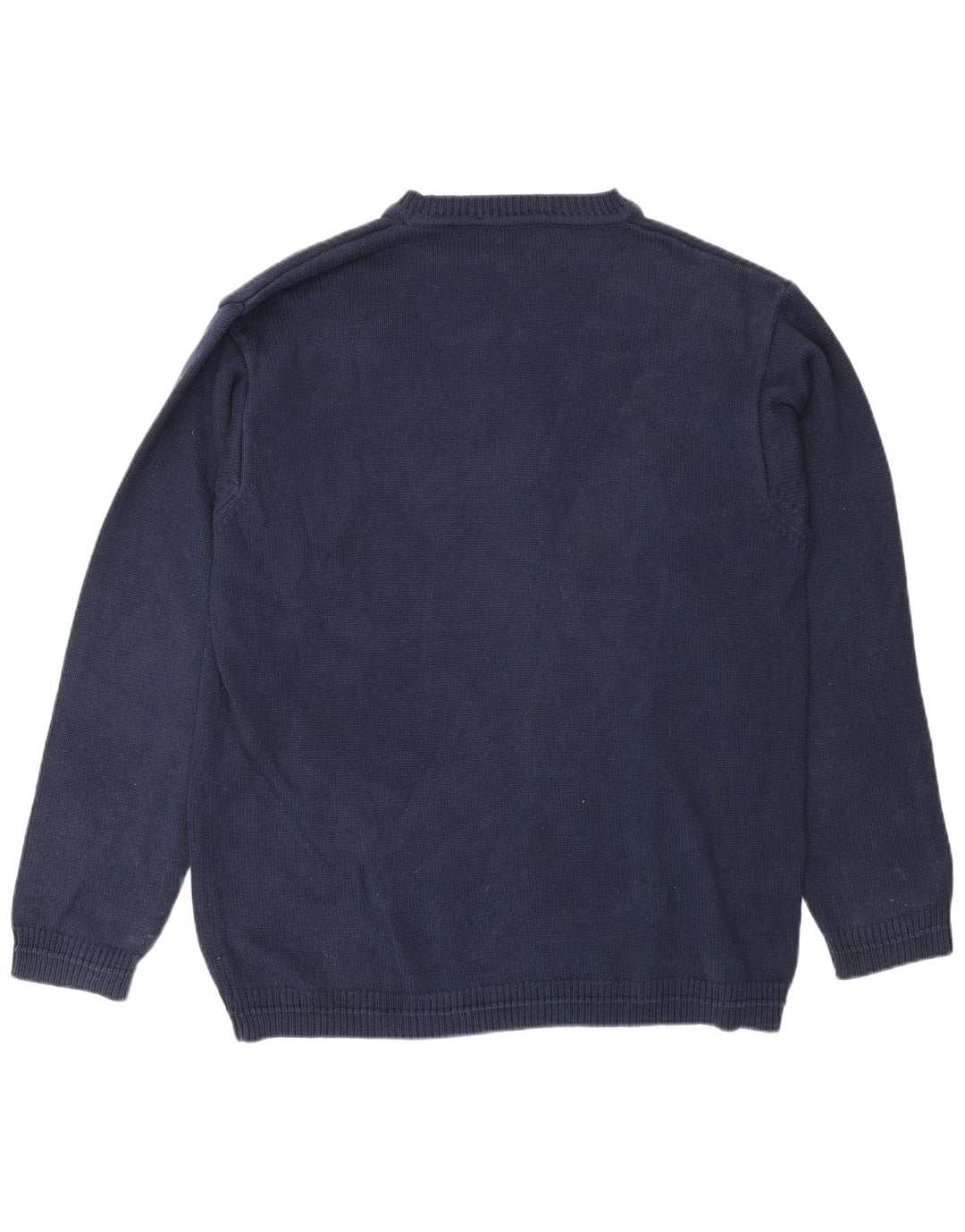 Suéter masculino Avirex com gola redonda XL azul marinho