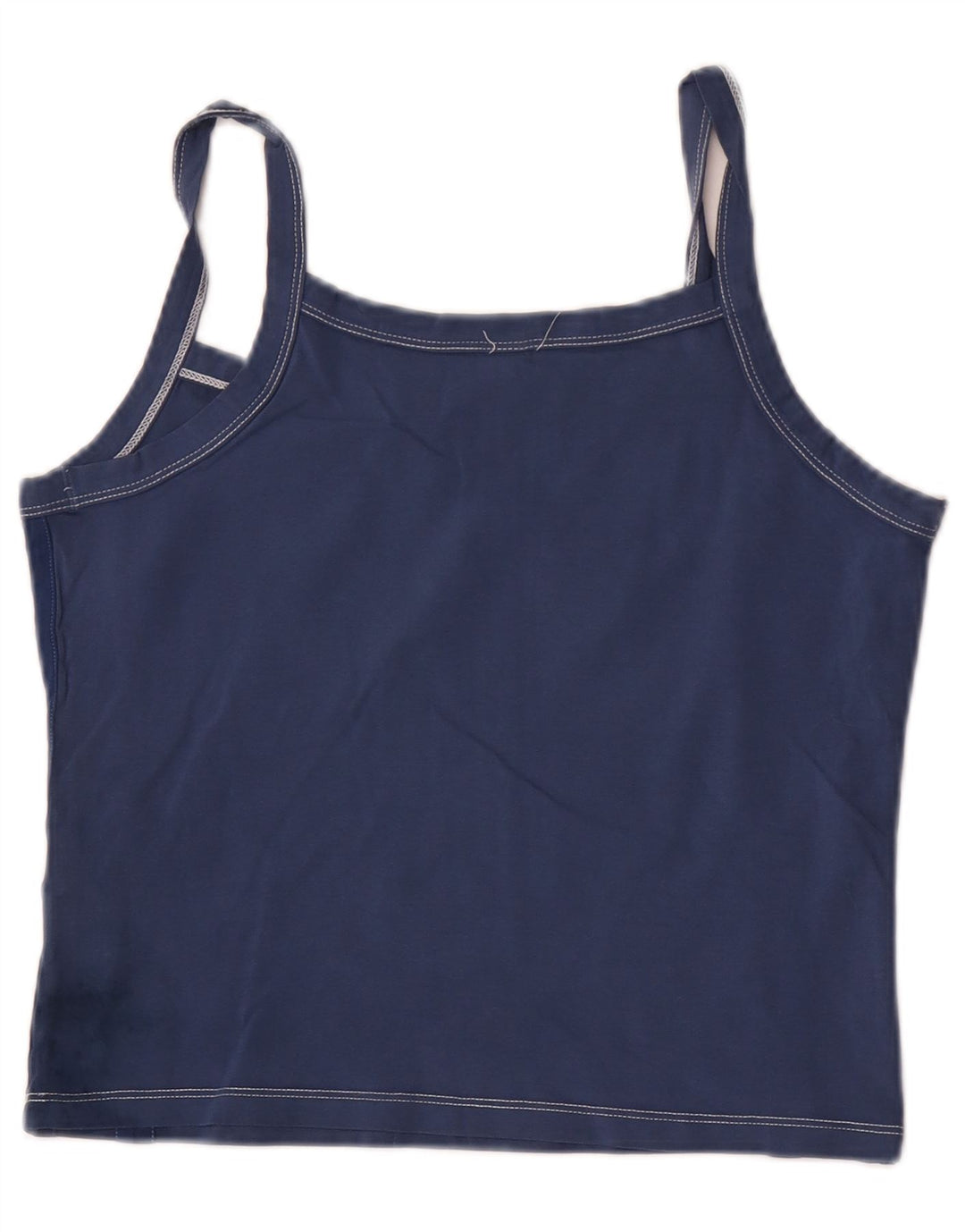 North Sails Womens Graphic Cami Top Reino Unido 14 Grande Algodão Azul Marinho