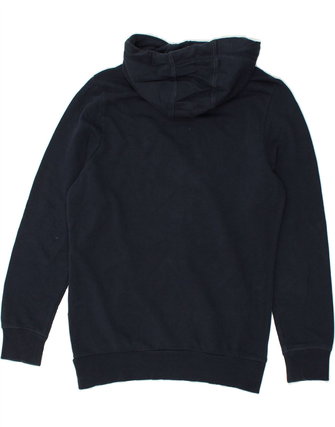 DIADORA Mens Graphic Hoodie Jumper Small Navy Blue Cotton | Vintage Diadora | Thrift | Second-Hand Diadora | Used Clothing | Messina Hembry 