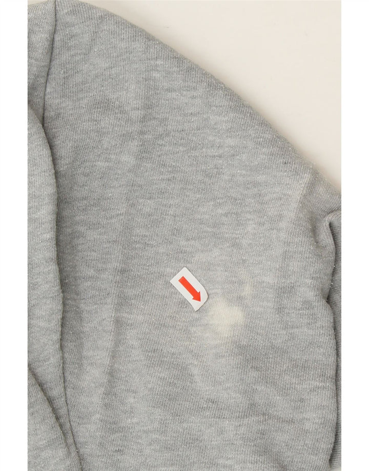 CHAMPION Mens Zip Hoodie Sweater XL White Colourblock Cotton Vintage Champion and Second-Hand Champion from Messina Hembry 