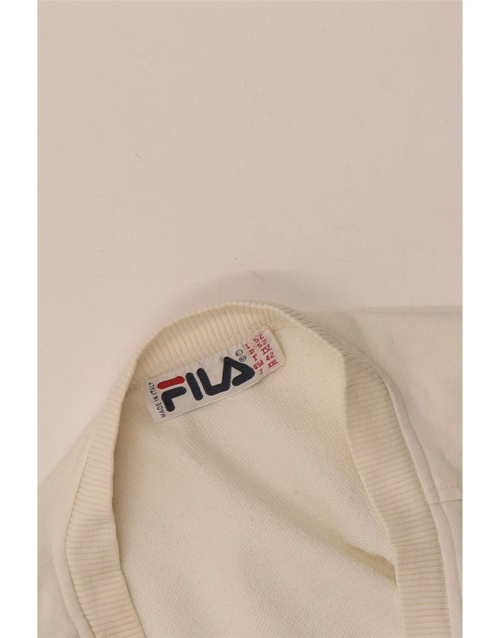 Fila Mens Graphic Vest Tank Top IT 52 Grande Branco