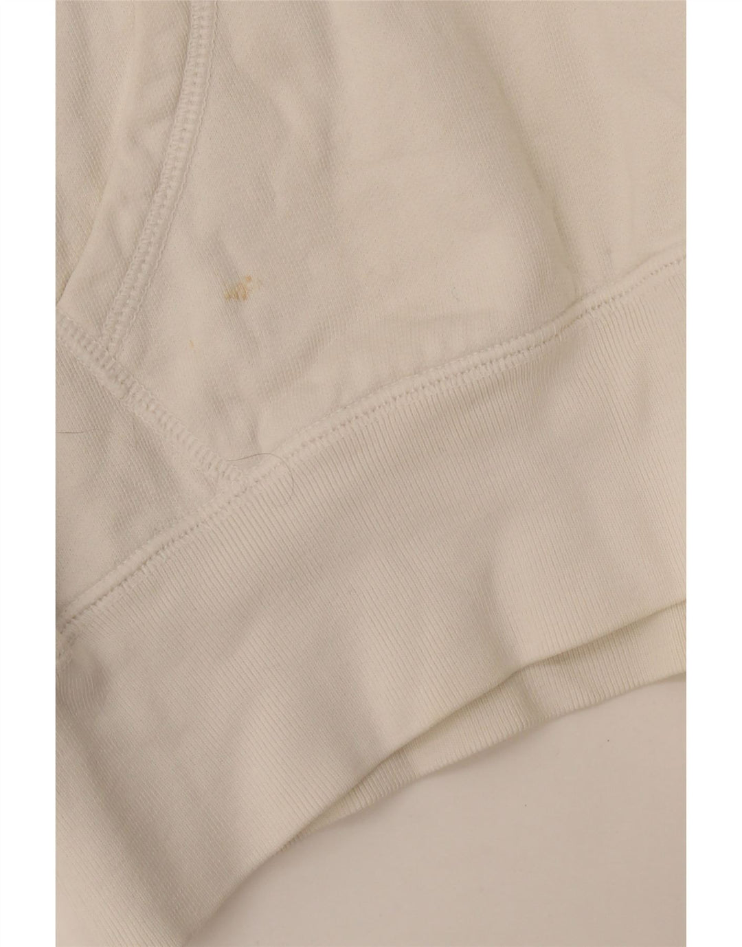 Suéter com capuz gráfico masculino CONVERSE médio algodão branco
