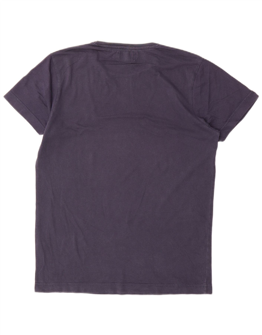 Camiseta gráfica masculina Jack & Jones Top médio algodão azul marinho