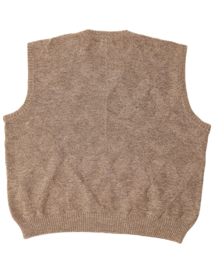 Canda Mens Colete Regata 2XL Bege Acrílico