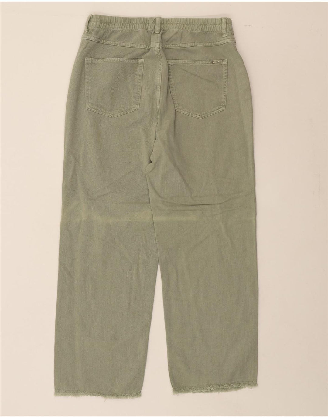 MASSIMO DUTTI Womens Tapered Jeans W30 L27 Green Vintage Massimo Dutti and Second-Hand Massimo Dutti from Messina Hembry 