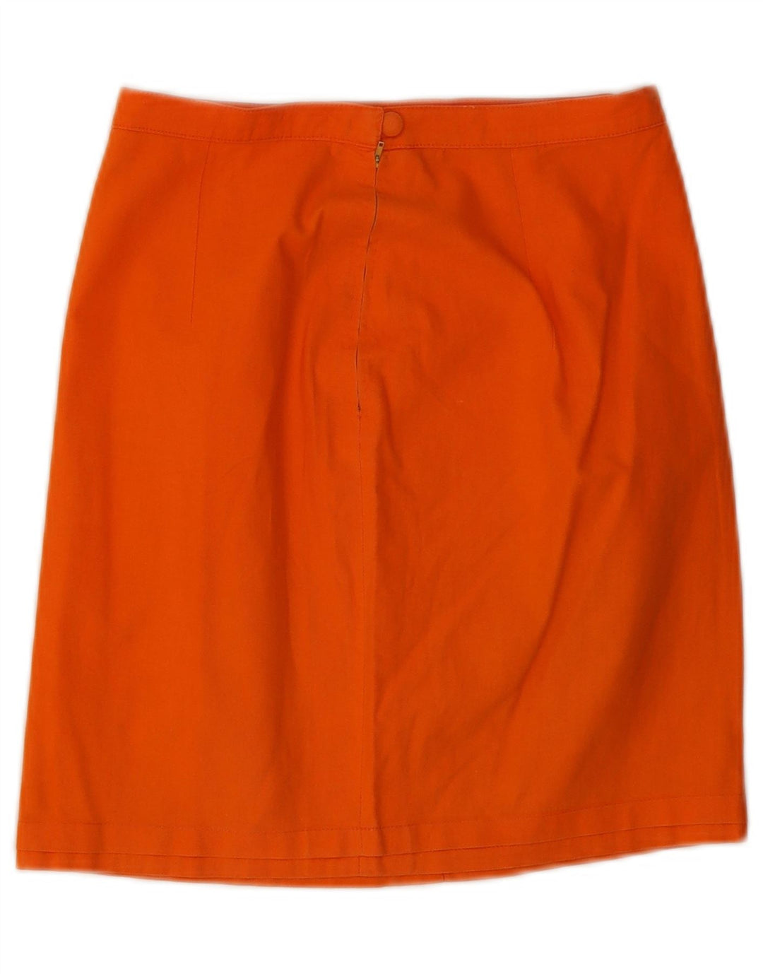 Mini saia feminina vintage W24 XS laranja