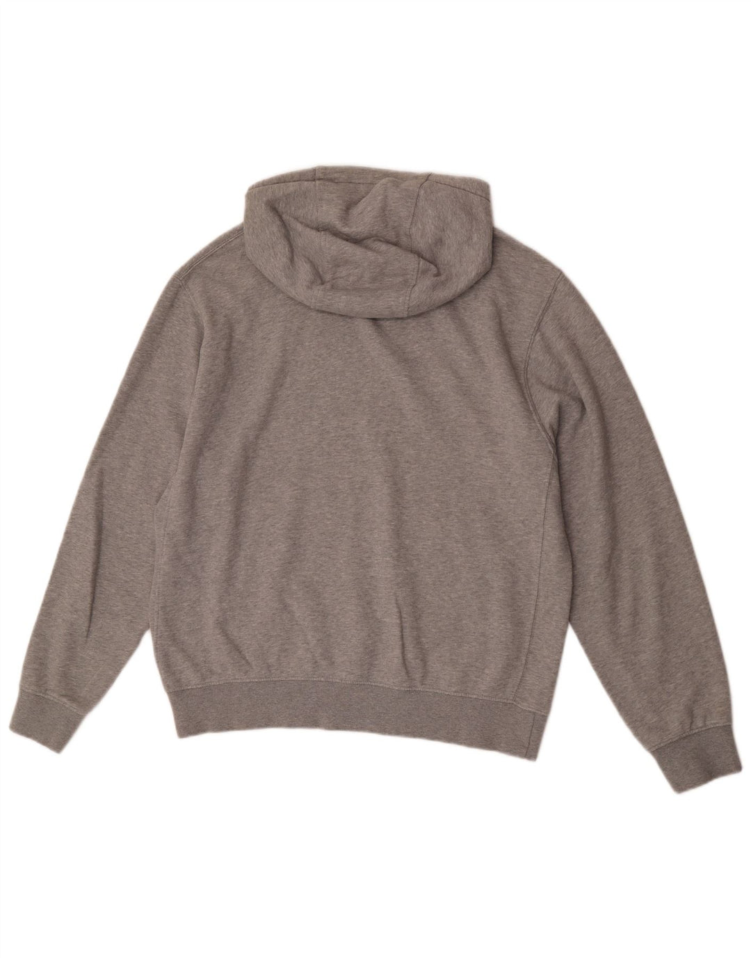 Nike Mens Hoodie Jumper Médio Algodão Cinza