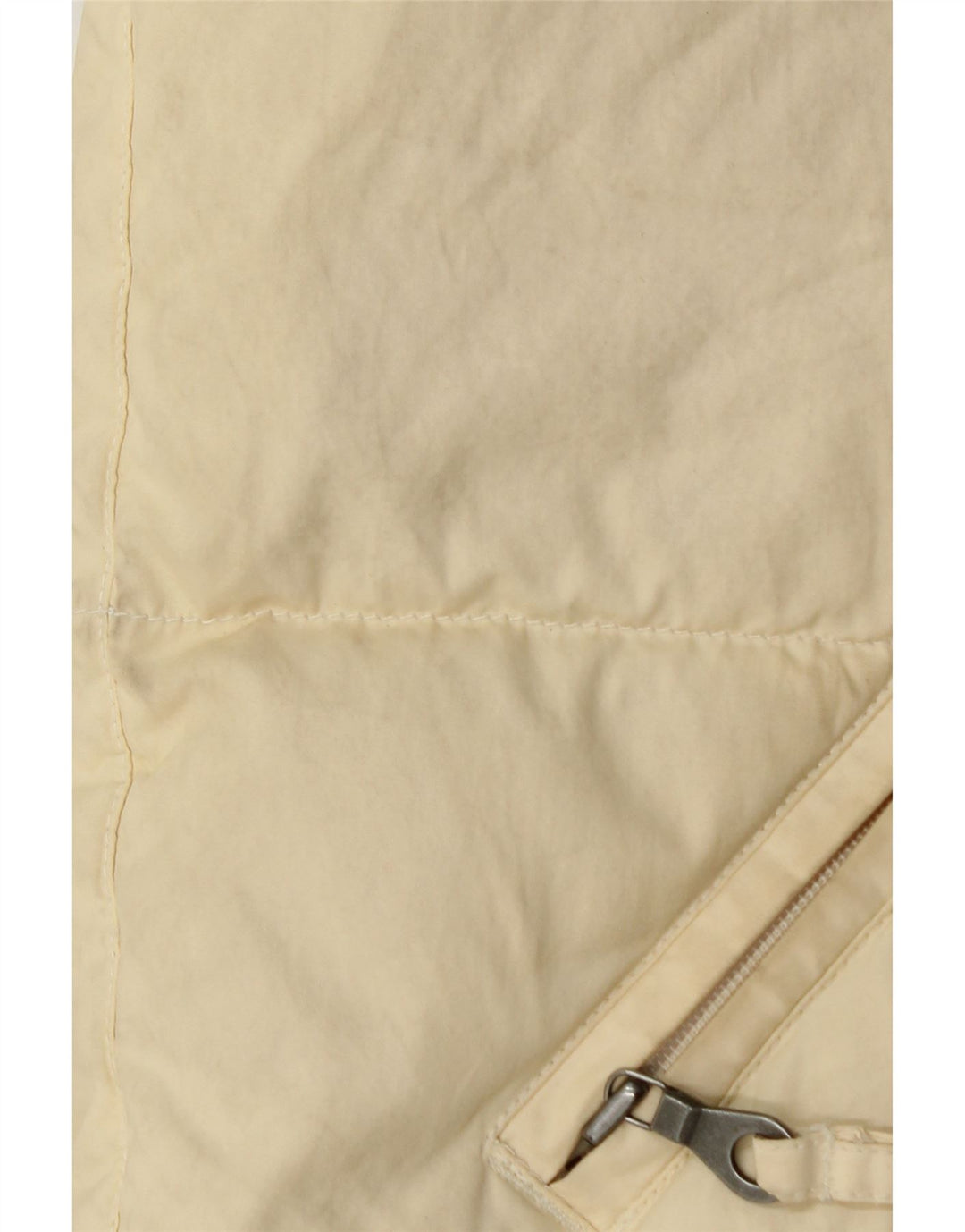 Colete acolchoado masculino Murphy & Nye UK 38 médio off white