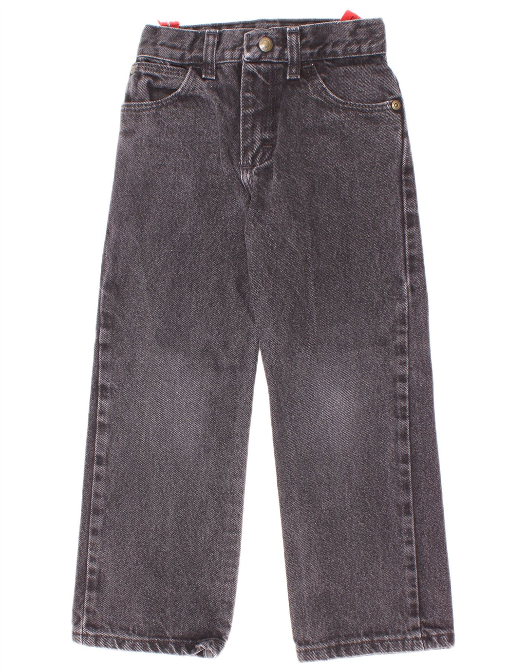 Jeans Wrangler Boys Slim 7-8 Anos W22 L20 Cinza Algodão