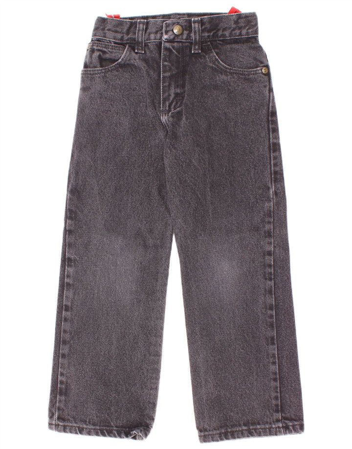 Jeans Wrangler Boys Slim 7-8 Anos W22 L20 Cinza Algodão