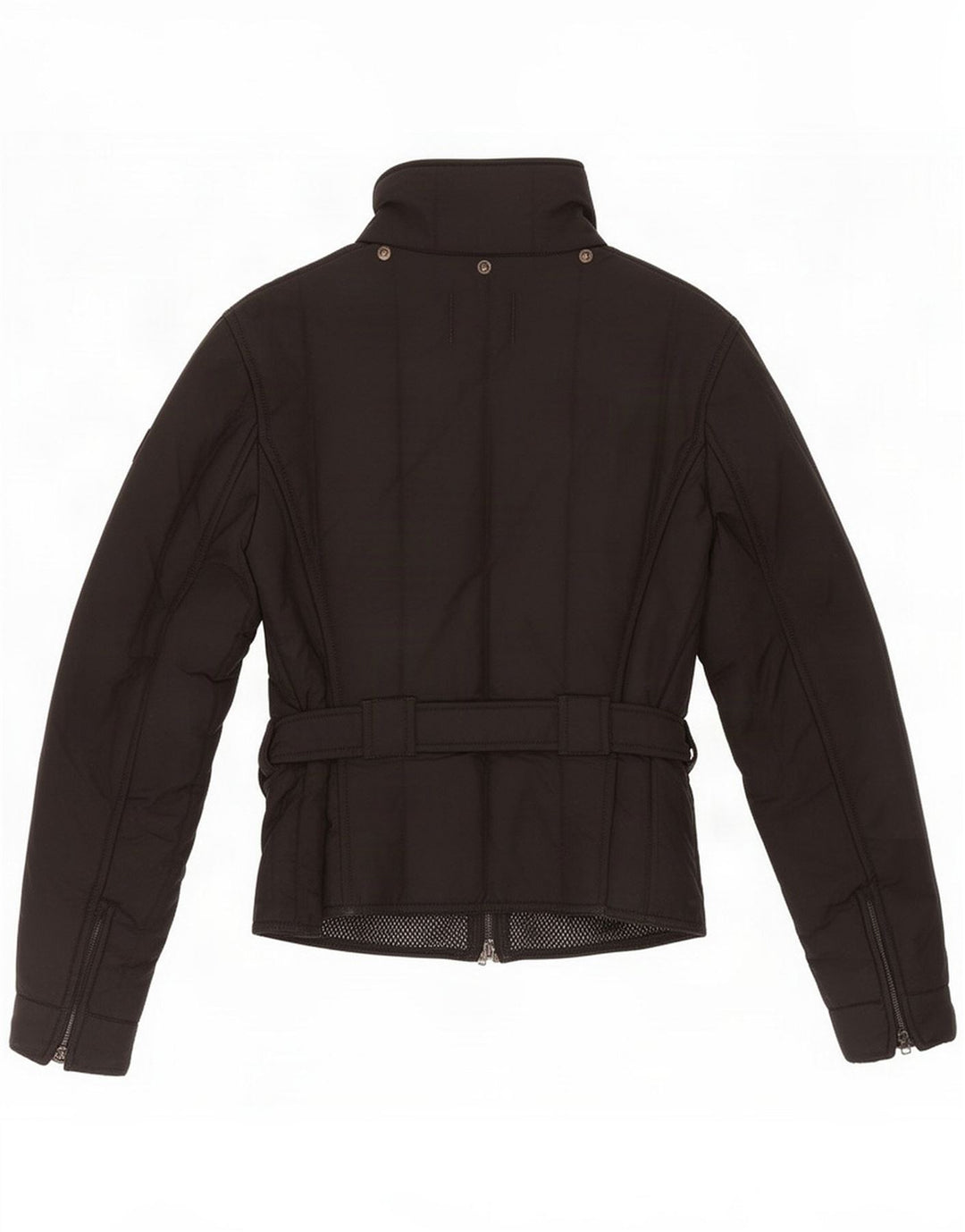 Refrigiwear Jaqueta de chuva feminina UK 12 Nylon preto médio
