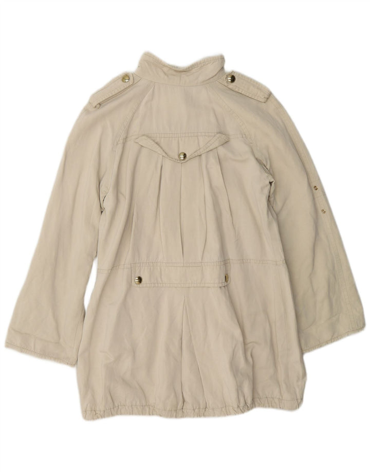 Jaqueta militar feminina Elisabetta Franchi IT 46 grande off white