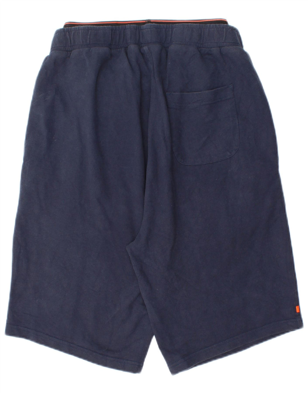 Shorts esportivos masculinos Superdry Regular Fit pequenos azul marinho