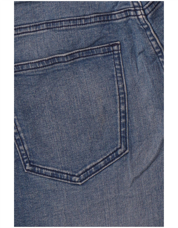 Shorts jeans feminino CALVIN KLEIN EUA 12 grande W32 algodão azul