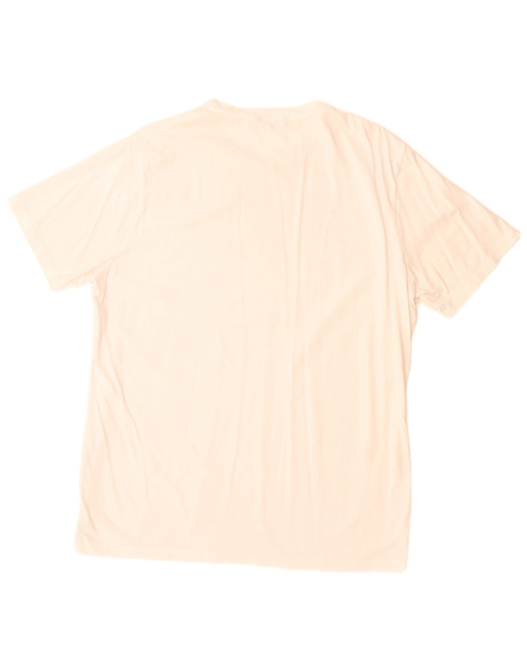 Camiseta gráfica masculina Massimo Dutti grande off white