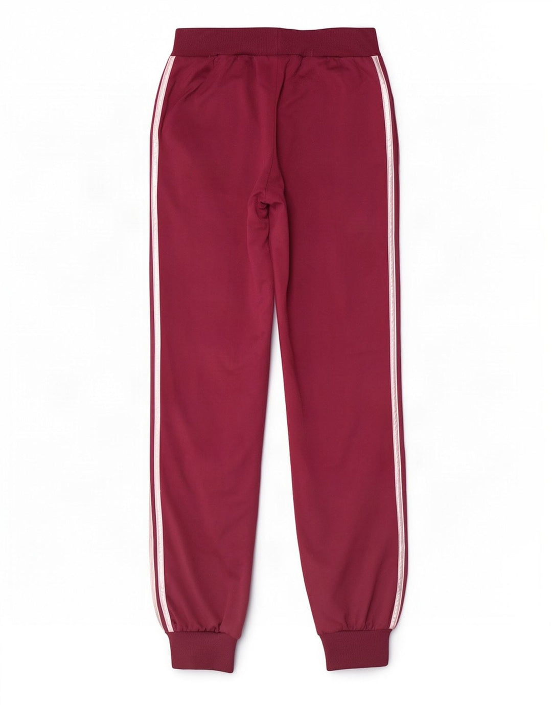 Calça de treino feminina Adidas Joggers UK 16 grande poliéster marrom