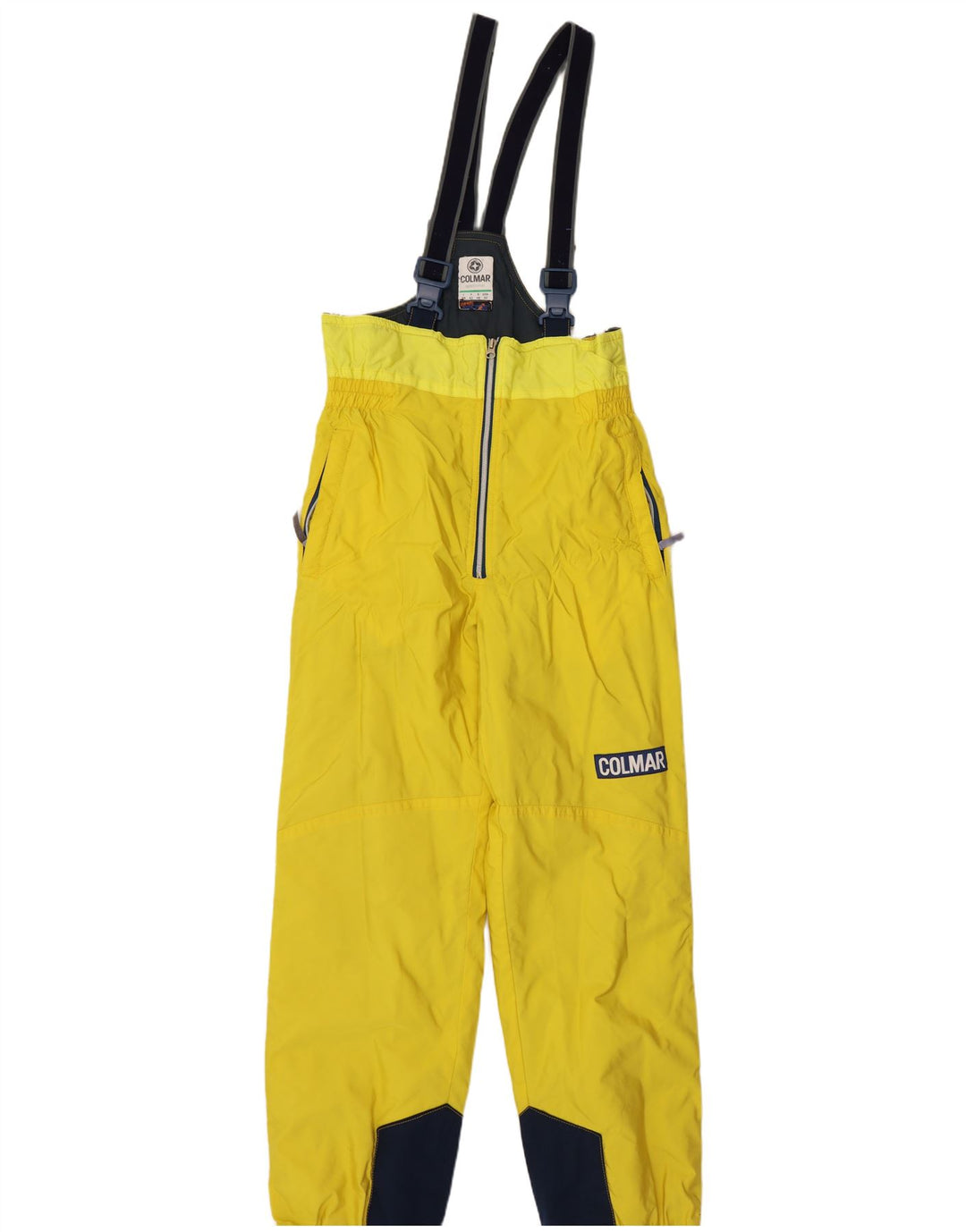 Colmar Mens Dungarees Ski Calças IT 48 Medium Yellow Colourblock