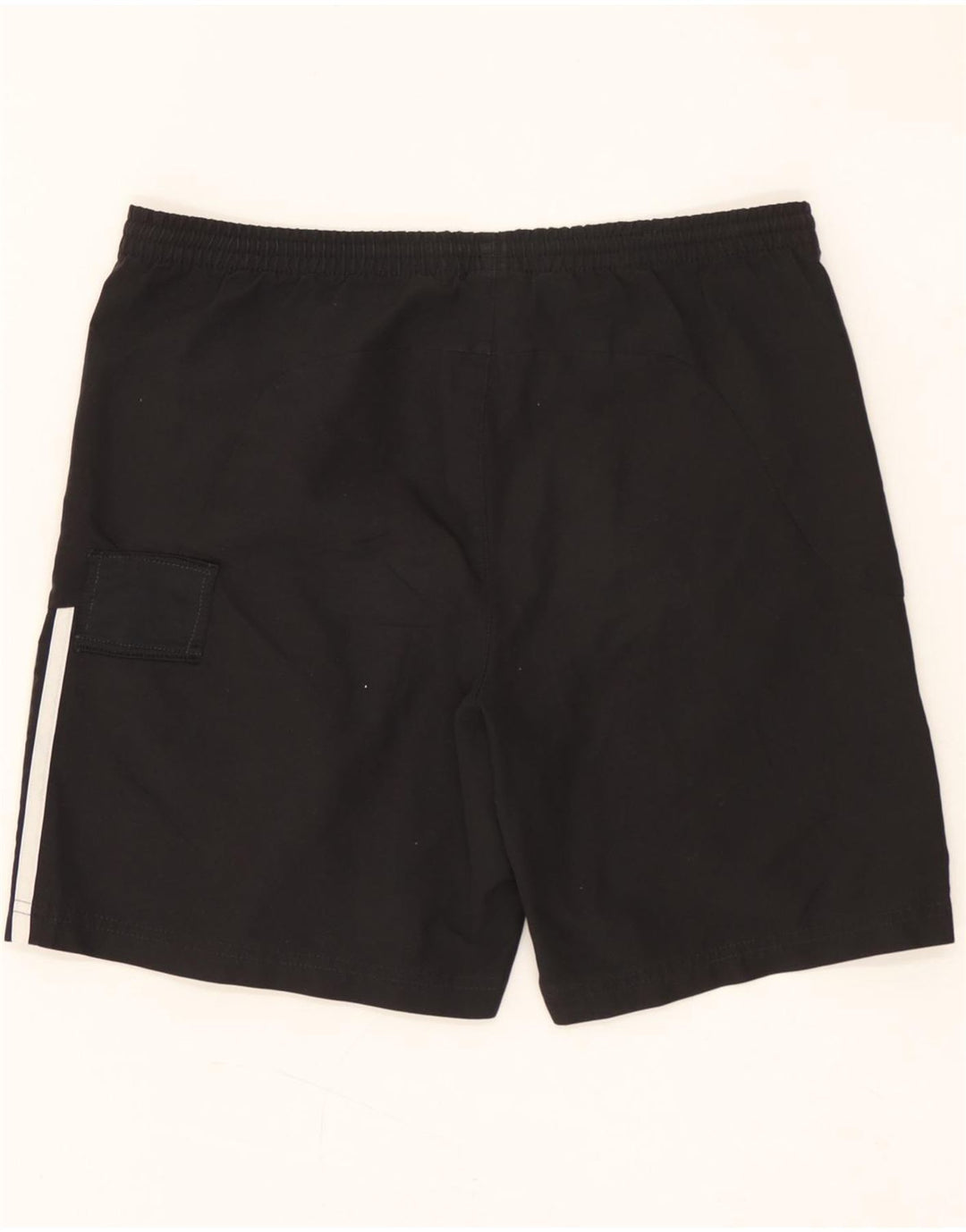 Shorts esportivos masculinos ADIDAS 13-14 anos preto poliéster