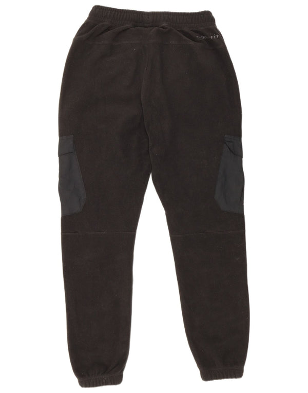 Nike Mens Therma-Fit Fleece Tracksuit Trousers Joggers Small Black