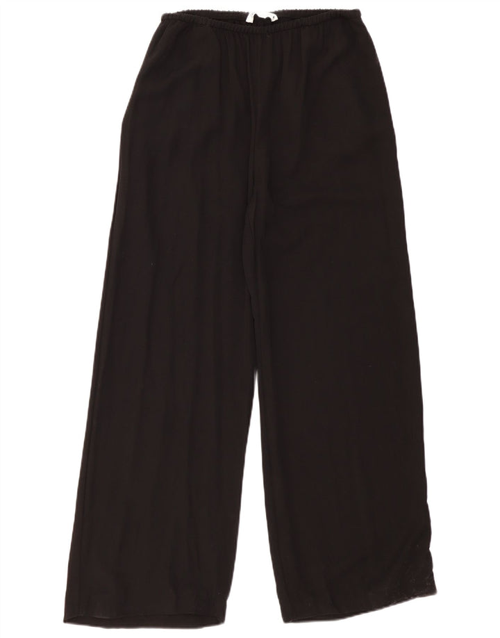 Calça de treino feminina Zara UK 14 grande preta