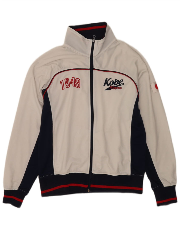 Jaqueta Asics Masculina Graphic Tracksuit Top Médio Branco Colorblock