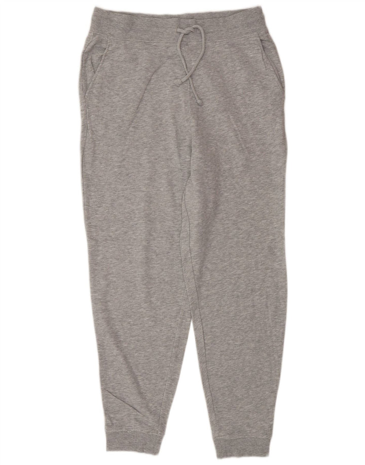 Marks & Spencer Calça de treino feminina Joggers Reino Unido 12 algodão cinza médio