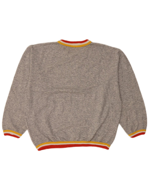Blooming moletom feminino jumper UK 14 cinza médio