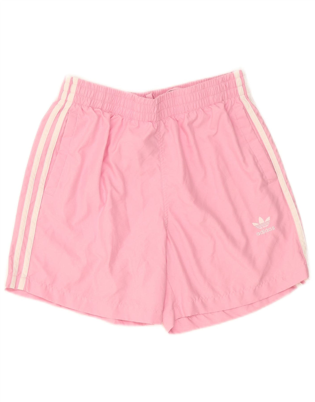 Shorts esportivos femininos Adidas UK 12 rosa médio