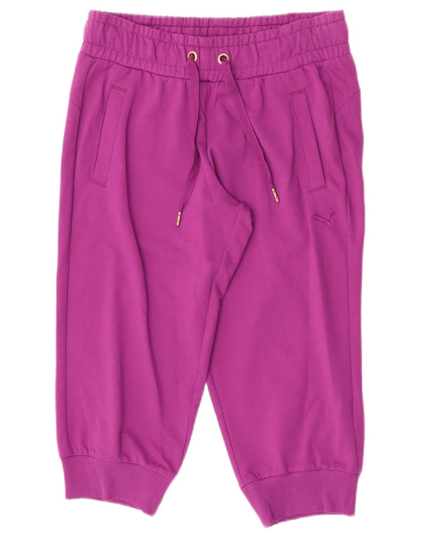 Puma Calça Capri Feminina Calça Joggers Médio Roxo