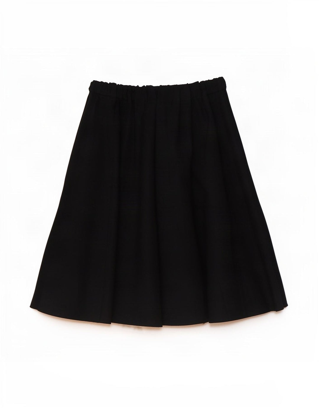 Saia plissada feminina Zara pequena W26 azul marinho poliéster