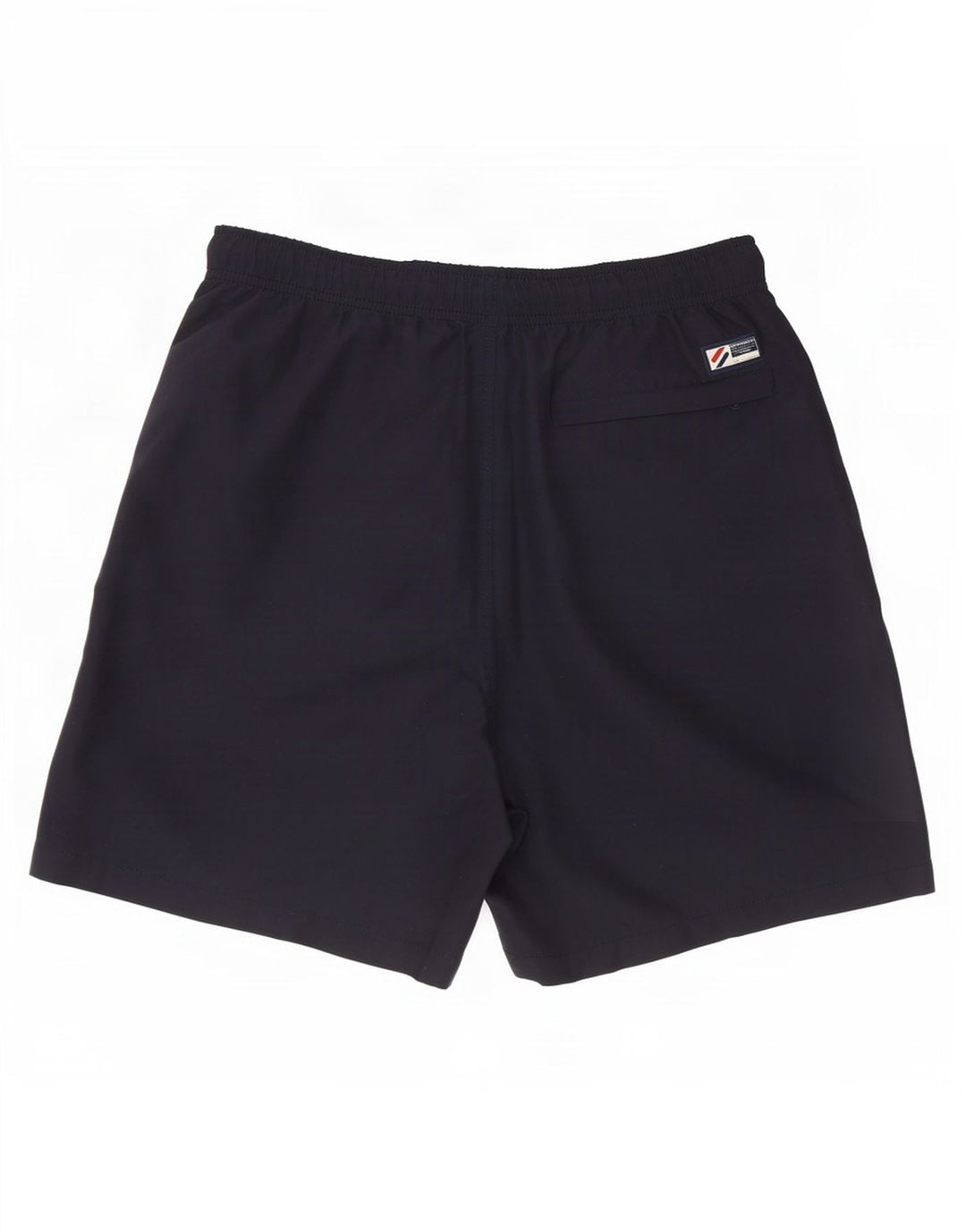 Shorts de natação masculino Superdry Graphic pequeno azul marinho poliéster