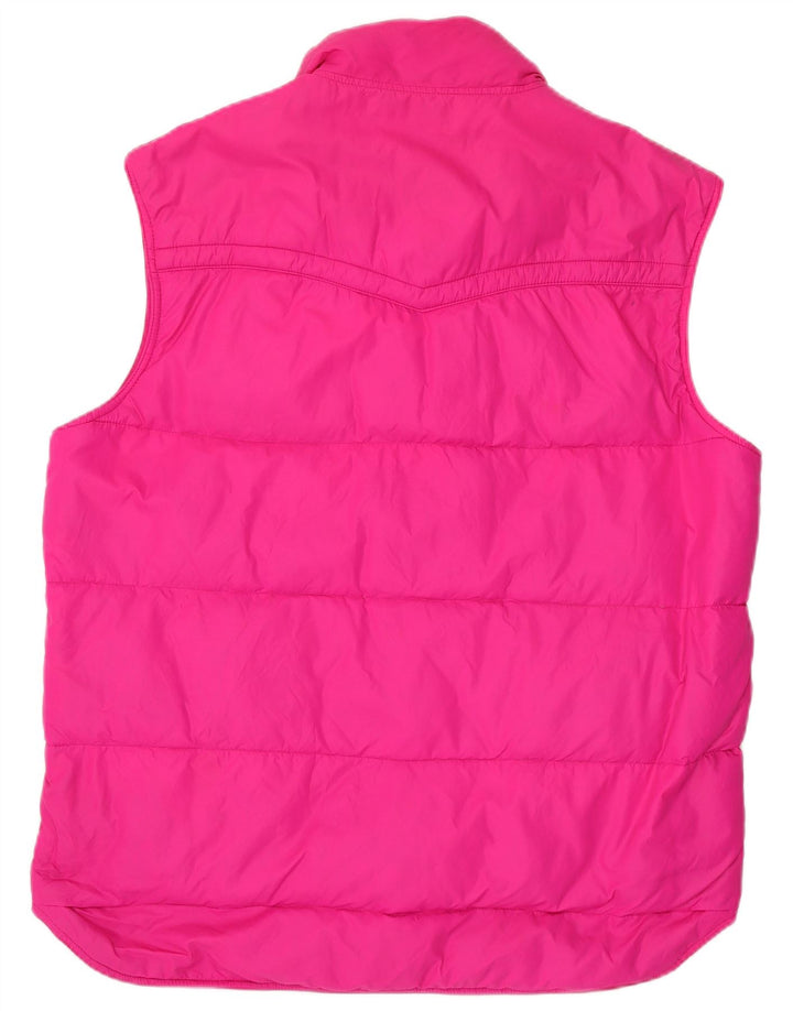 Colete acolchoado masculino Dolomite UK 38 poliéster rosa médio