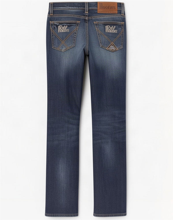 Roy Rogers Womens Slim Jeans W27 L30 Azul marinho