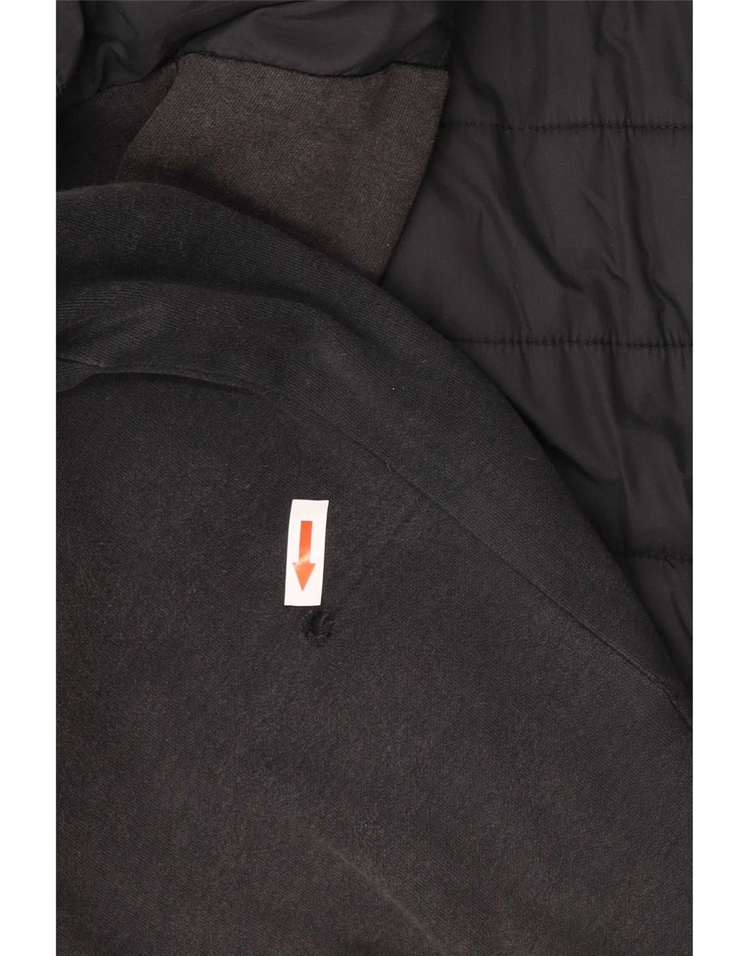 Jaqueta acolchoada masculina Tommy Hilfiger UK 44 2XL poliamida preta