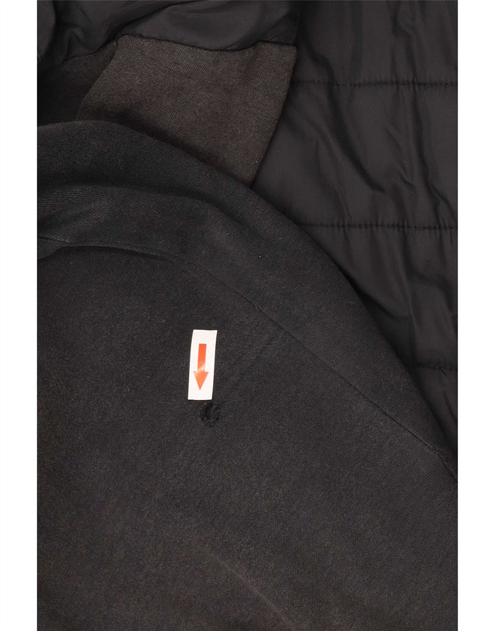 Jaqueta acolchoada masculina Tommy Hilfiger UK 44 2XL poliamida preta
