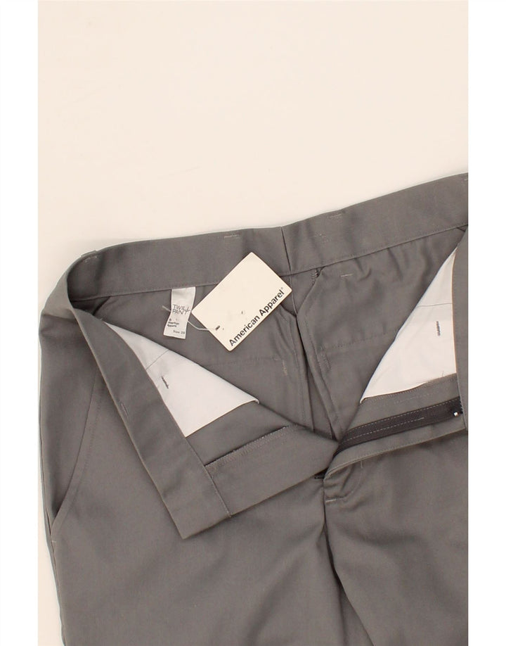 VINTAGE Mens Joggers Chino Trousers W28 L31  Grey Cotton Vintage Vintage and Second-Hand Vintage from Messina Hembry 