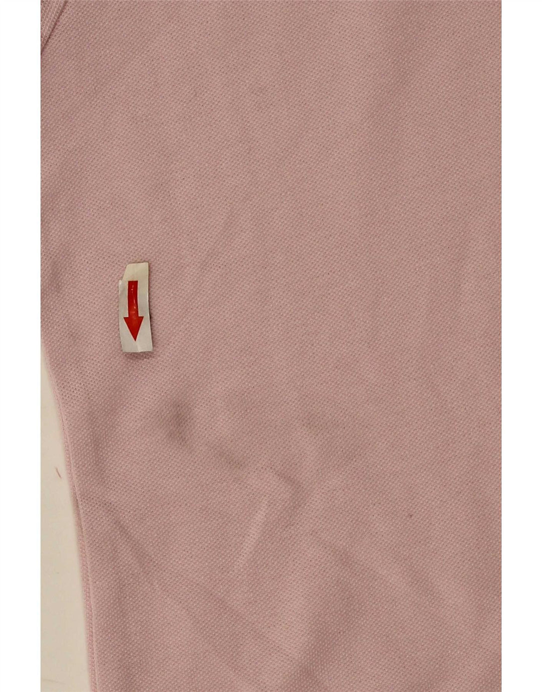 Camisa polo feminina Kappa UK 12 algodão rosa médio