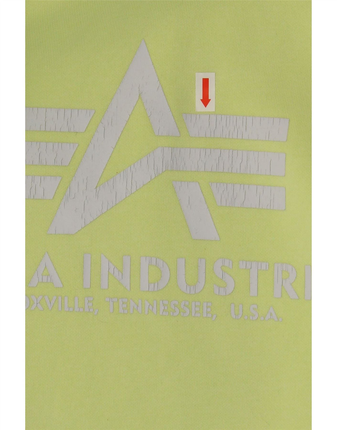 Alpha Industries Suéter gráfico masculino XL verde