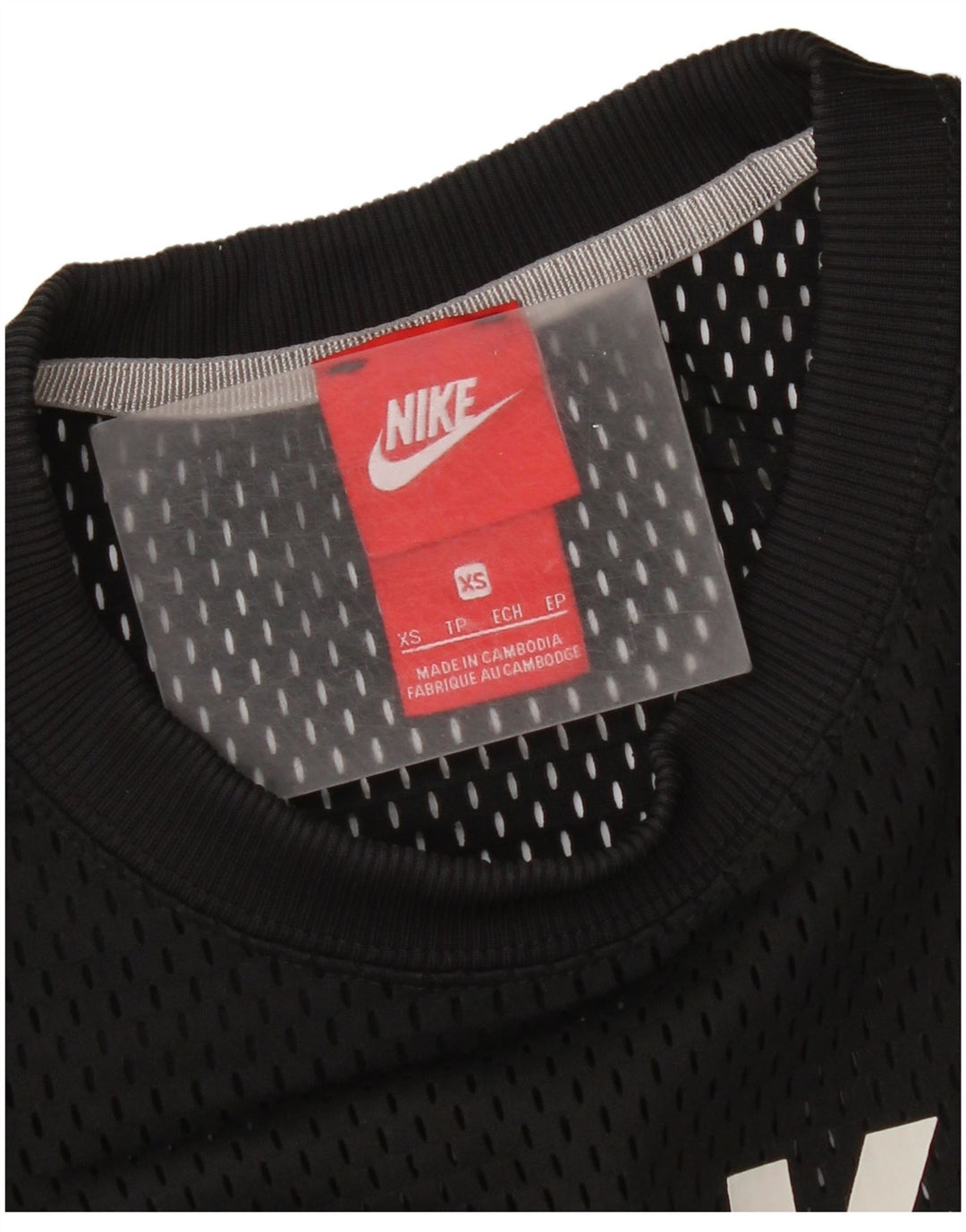 Colete gráfico masculino Nike XS preto