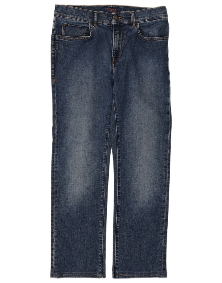 Jeans retos femininos TRUSSARDI W31 L28 azul