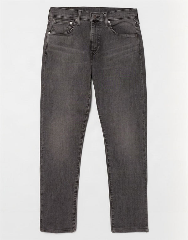 Calça jeans masculina Levi's 512 Slim Tapered W32 L28 cinza algodão